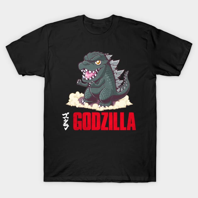 Godzilla T-Shirt by Money Making Apparel